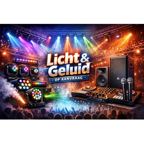 Licht en geluid op aanvraag